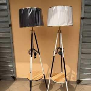 Tripod Floor Lamp with Shelf